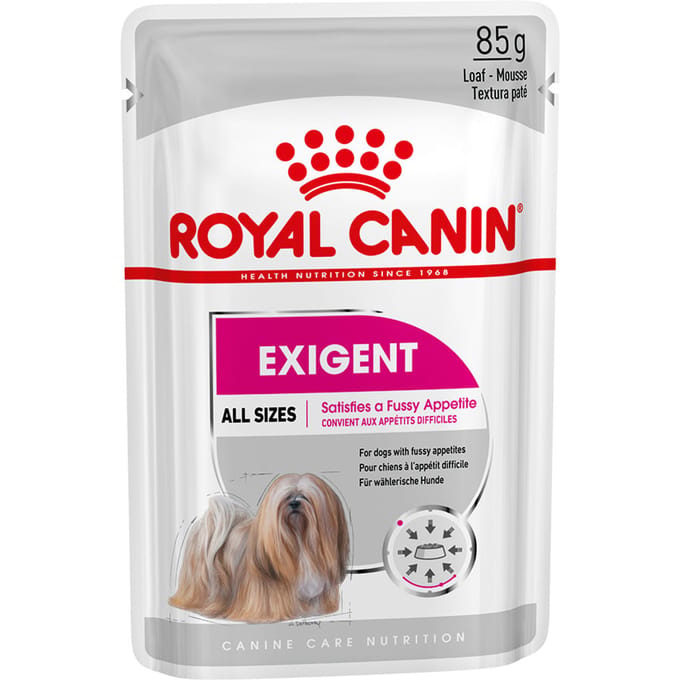 24x85g Exigent Royal Canin Care Nutrition Hondenvoer