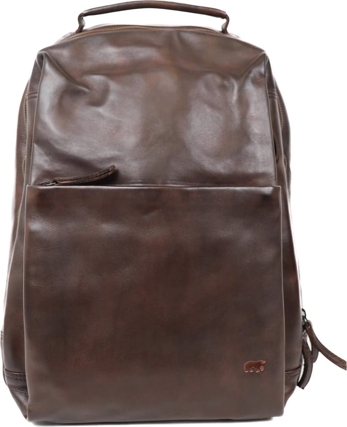 Bear Design Mathijs 14 inch laptoprugzak - Bruin