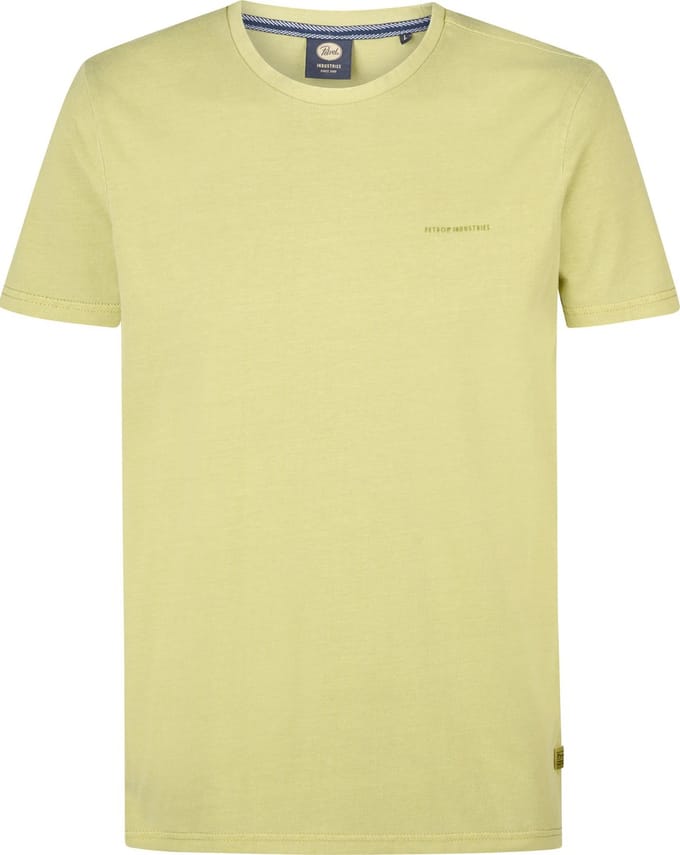 Petrol Industries - Heren Logo T-shirt Manatee - Groen - Maat M