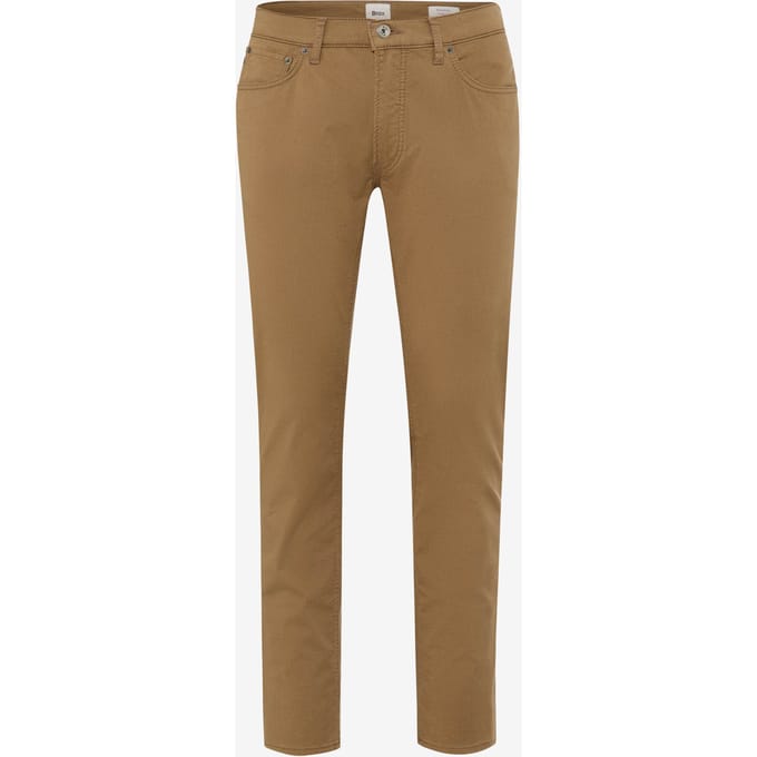 Brax Heren Jeans  Style CHUCK CAPPUCINO, beige, maat 48/32
