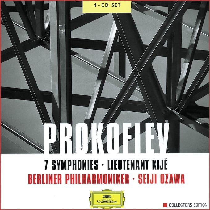 Berliner Philharmoniker, Seiji Ozawa - Prokofiev: 7 Symphonies | Lieutenant Kijé (4 CD) (Complete)