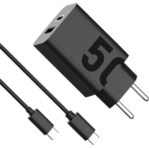 Motorola MOM000072 USB-oplader 50 W 1x USB-A, 1x USB-C USB PD, QC 3.0 Zwart USB Power Delivery (USB-PD)