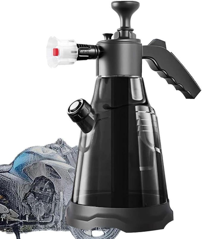 Schuimsproeier - Handschuimspuit - Auto reinigen - Ergonomisch design - 23 liter - Zwart