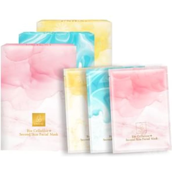 UNICAT - Bio Cellulose Second Skin Facial Mask Moisturizing - 3 pcs