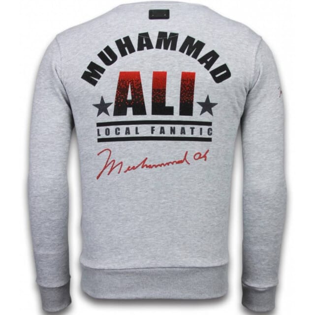 Local Fanatic Muhammad ali rhinestone sweater