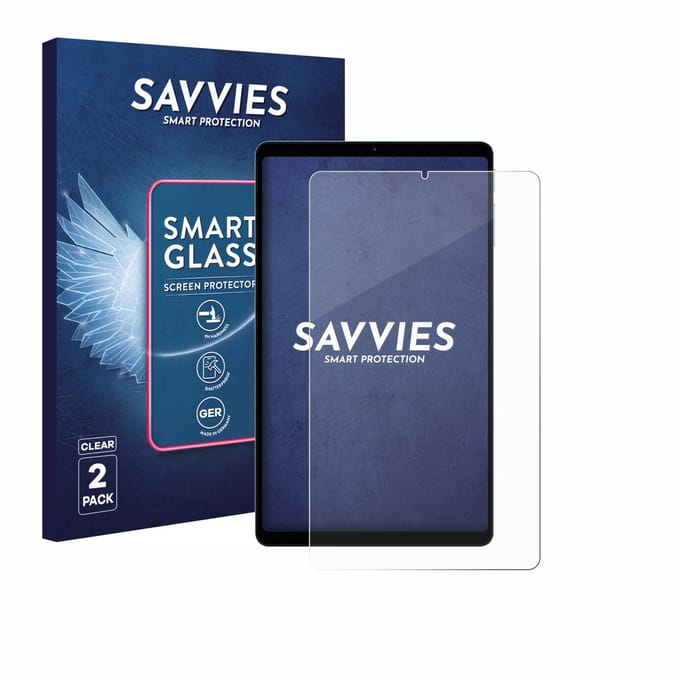 2 Stuks Savvies Screenprotector - geschikt voor Teclast T50 Mini - beschermfolie glas transparant