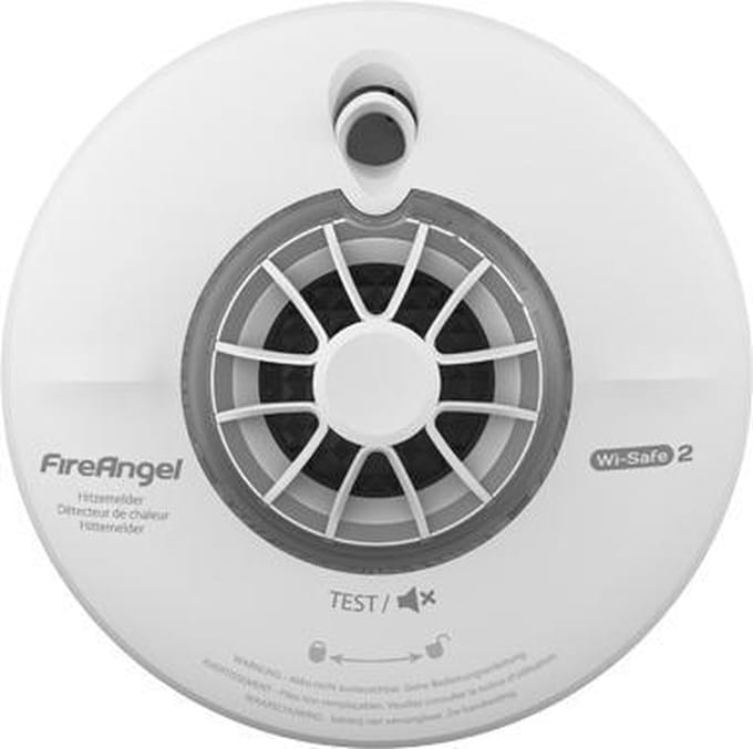 FireAngel WHT-630-EUT Hittemelder - Draadloos koppelbaar - 10 jaar accu