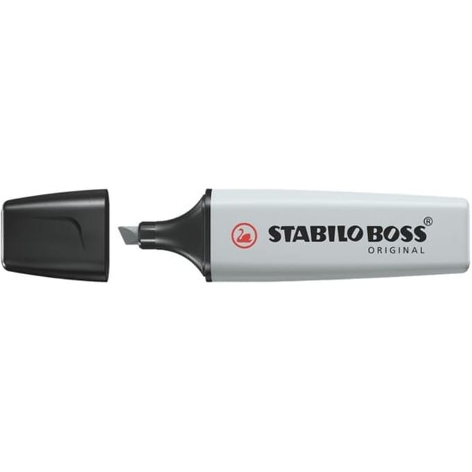 STABILO BOSS ORIGINAL Pastel - Markeerstift - Mistig Grijs - per stuk