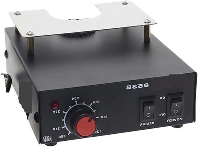 Voorverwarmingsstation - PCB Verwarmer - Componenten Plaatsen - Snelle Verwarming - 540W - Zwart