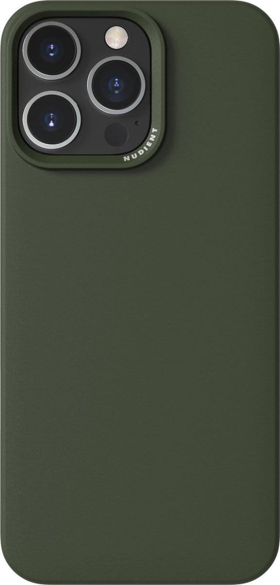 Nudient Thin Precise Case geschikt voor Apple iPhone 16 Pro Max V3 Pine - Groen - MS