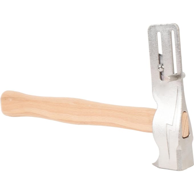 Magnetische Dakhamer Multifunctioneel Ergonomisch Handvat Dakbijl voor Dakconstructie beige