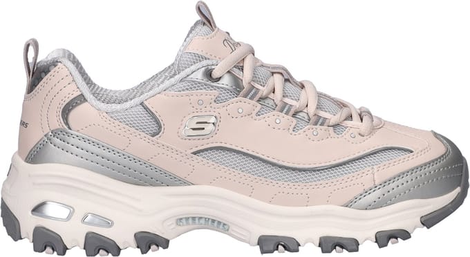 Skechers D'Lites Chromatic dames sneaker - Natural