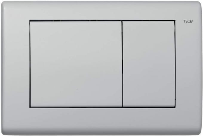 Universele WC Bedieningsplaat Tweehoeveelheidstechniek Wit