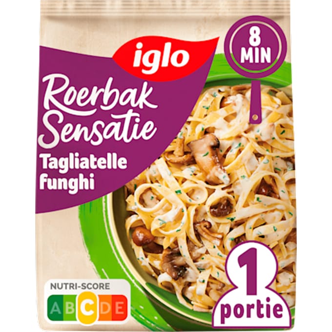 Iglo Roerbak Sensatie Tagliatelle Funghi - 450 g