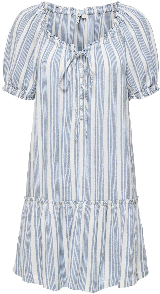 ONLY - ONLGOA SS LINEN SHORT DRESS CC PNT - Meisjes - Mini jurken