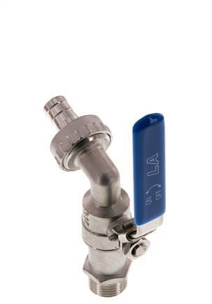 G 1/2 inch RVS 2-Way Wartelkraan Kogelkraan