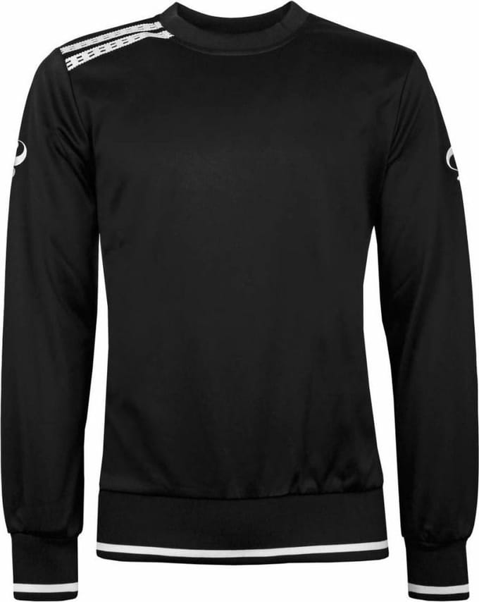 Heren Sweater Kruys Zwart / Wit