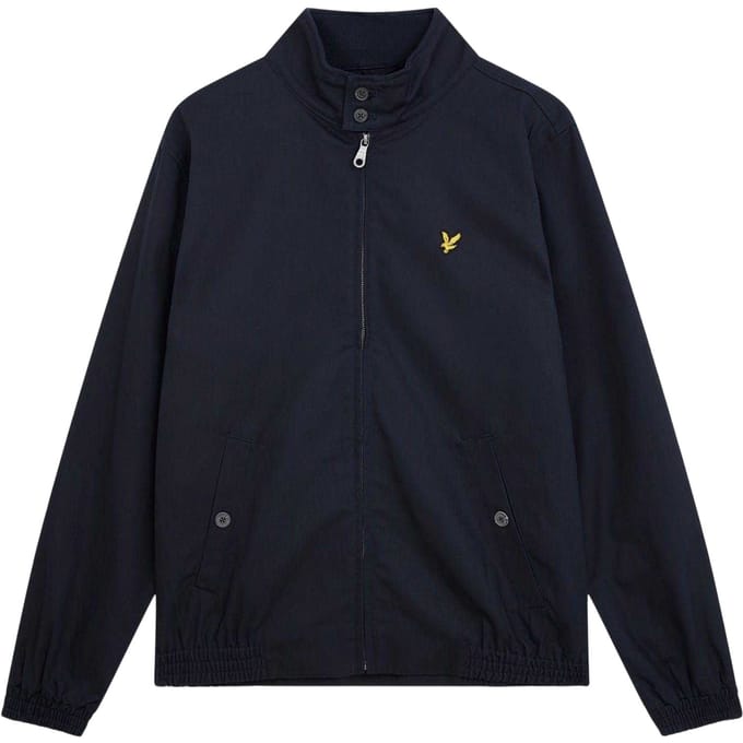 Lyle & Scott Heren Full Zip Harrington Jacket (Navy)
