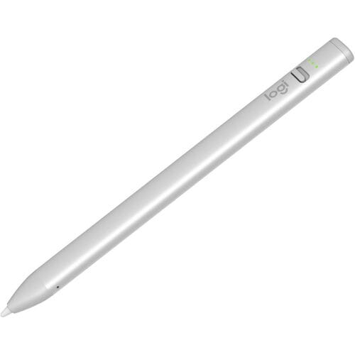 Logitech Crayon - Stylus Pen - Geschikt voor iPad - USB C - Zilver