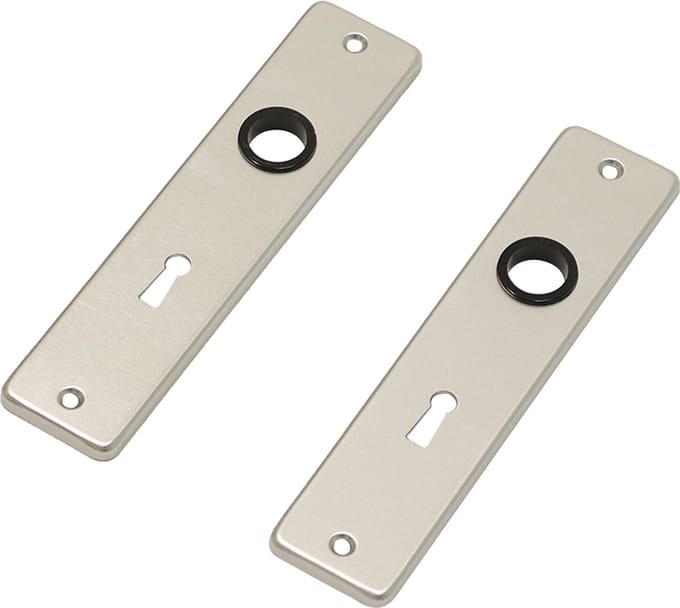 Wovar Deurschild SL56 aluminium kortschild | Per set
