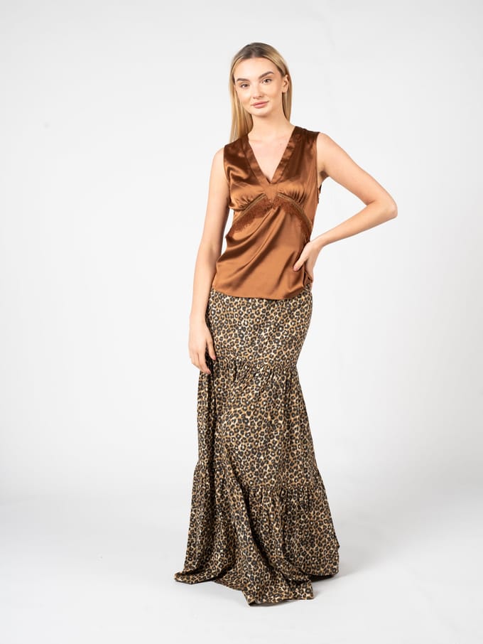 Pinko Top Sabino Vrouw bruin