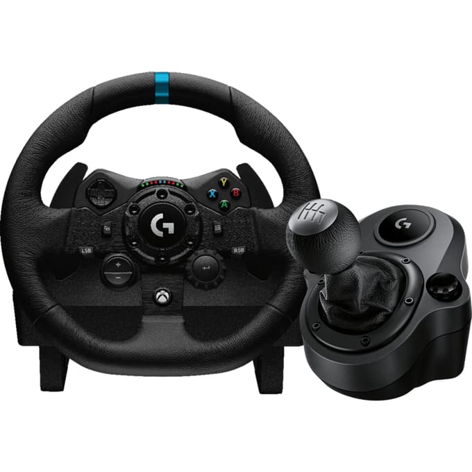 Logitech G923 TRUEFORCE Xbox & PC + Driving Force Shifter