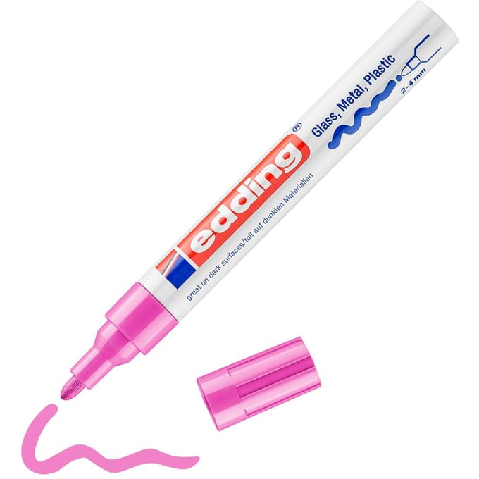 edding 750 "Glanslak-Marker" - Roze