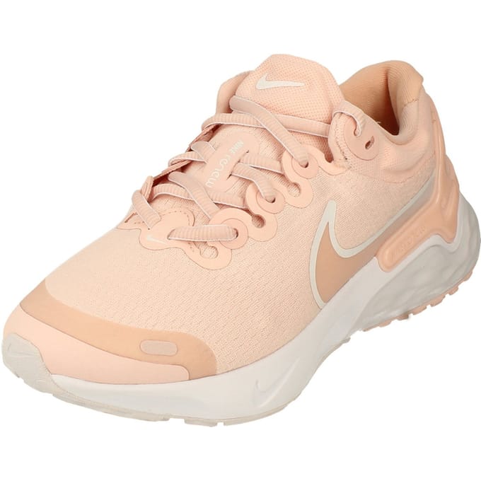 Nike Dames Renew Run 3 Roze Sneakers