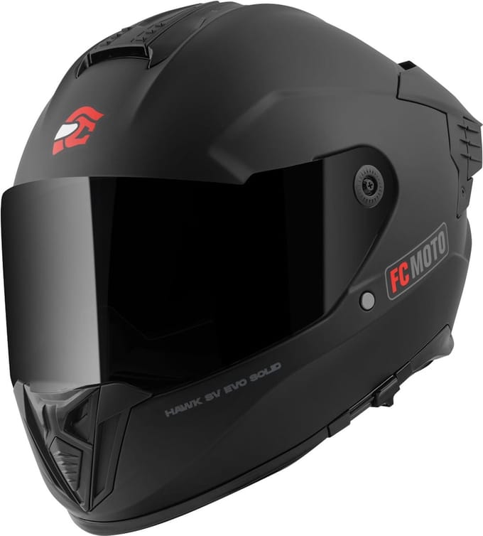 FC-Moto Hawk EVO Solid Helm -