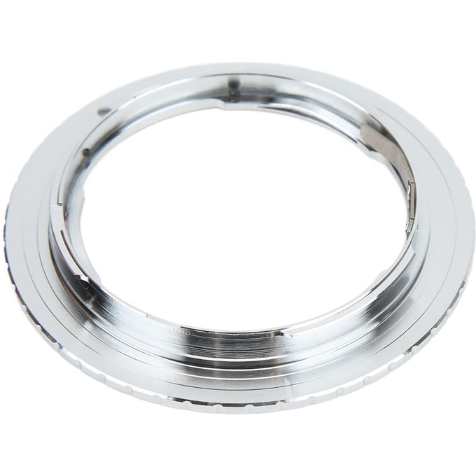 Handmatige scherpstelring, koperen lensadapter, camera-accessoire voor EF-vatting camera's 500D 600D white