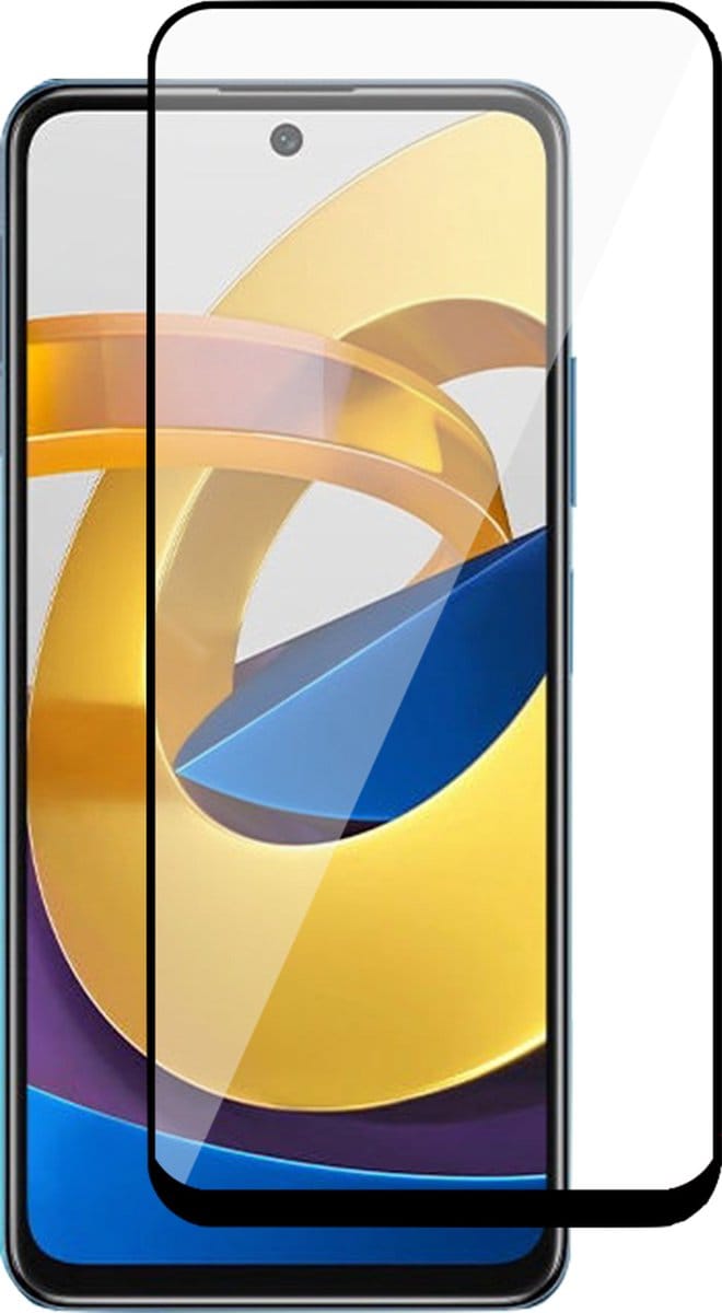Screenprotector geschikt voor Xiaomi Poco M4 Pro 5G - Glas Full Screen Protector