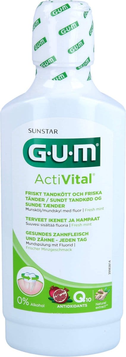 Gum Activital Mouthwash 500ml