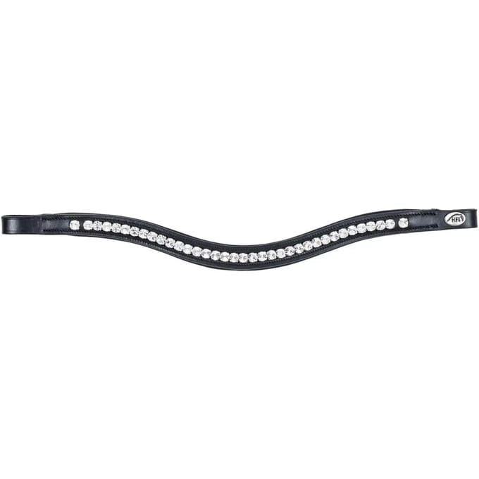 Frontaal voor paard HFI Padded Wave + Strass