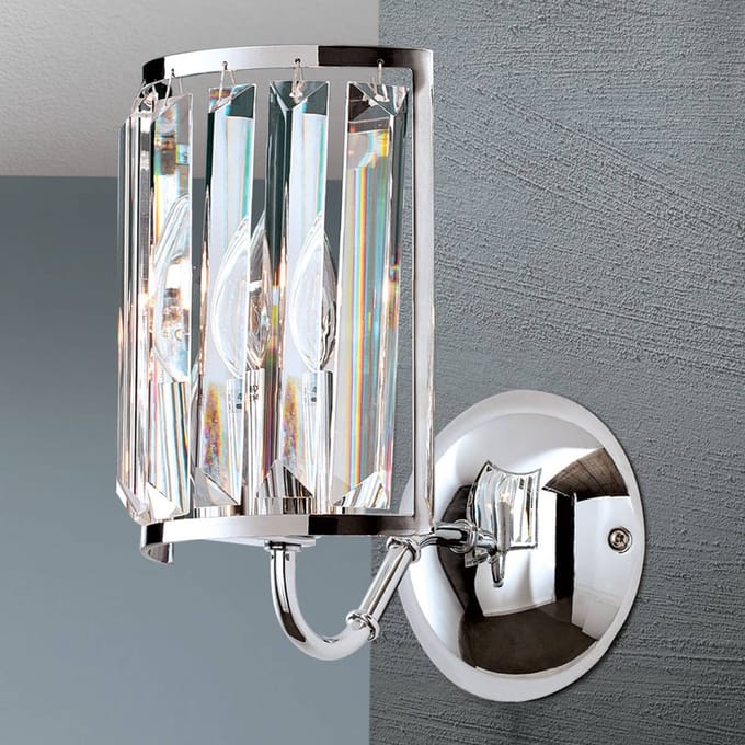 ORION Wandlamp Gstaad met kristalbezetting