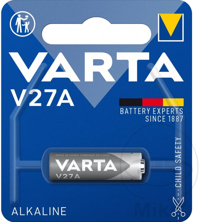 VARTA V27A Alkaline Special Battery 12V 1 Pack