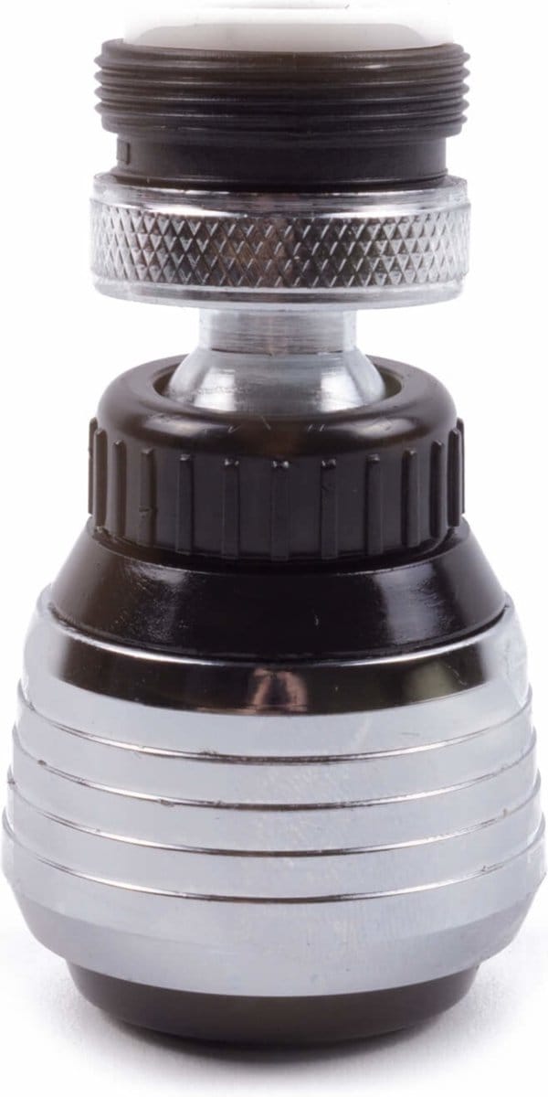 Benson Roterende kraansproeier - 360 graden draaibaar - 2 standen - Duits metaal - 6 cm