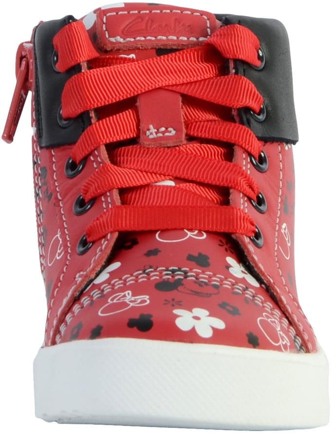 Hoge leren sneakers voor kinderen City Mouse