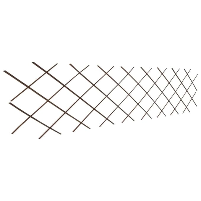 vidaXL - Tuinlatwerken - 5 - st - 180x60 - cm - wilgenhout
