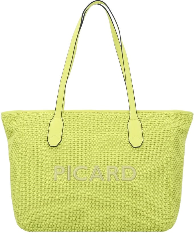 PICARD Schoudertas Knitwork Shopper Lime Lichtgroen