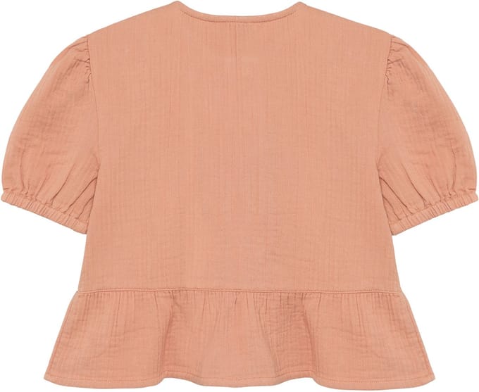Noppies Blouse Blouse SS - Cork - Maat 140