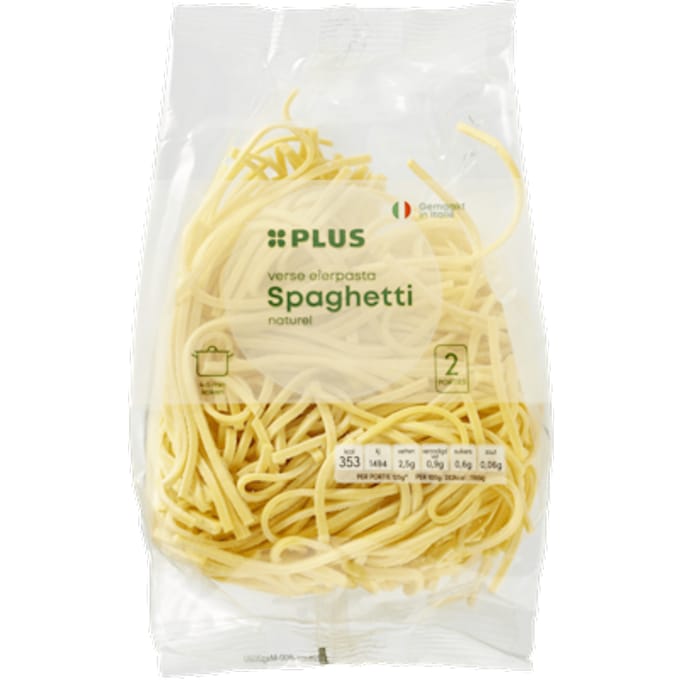 Spaghetti naturel