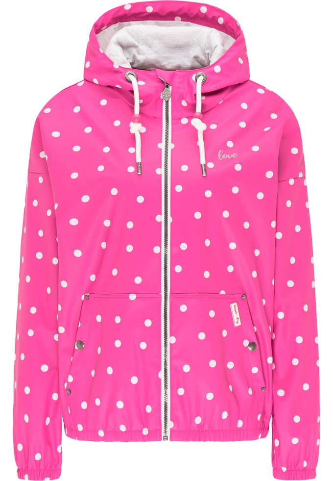 Mymo Regenjas keepsudry Dames roze AOP