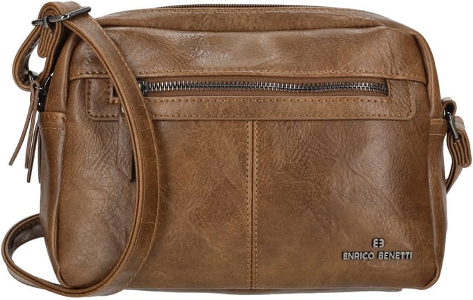 Enrico Benetti Julia Crossbodytas - Cognac