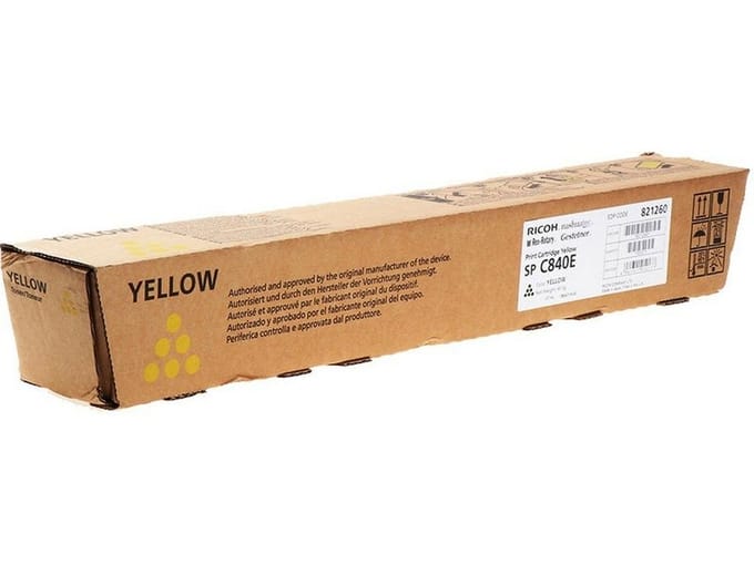 Ricoh SP C840DN toner cartridge geel (origineel)