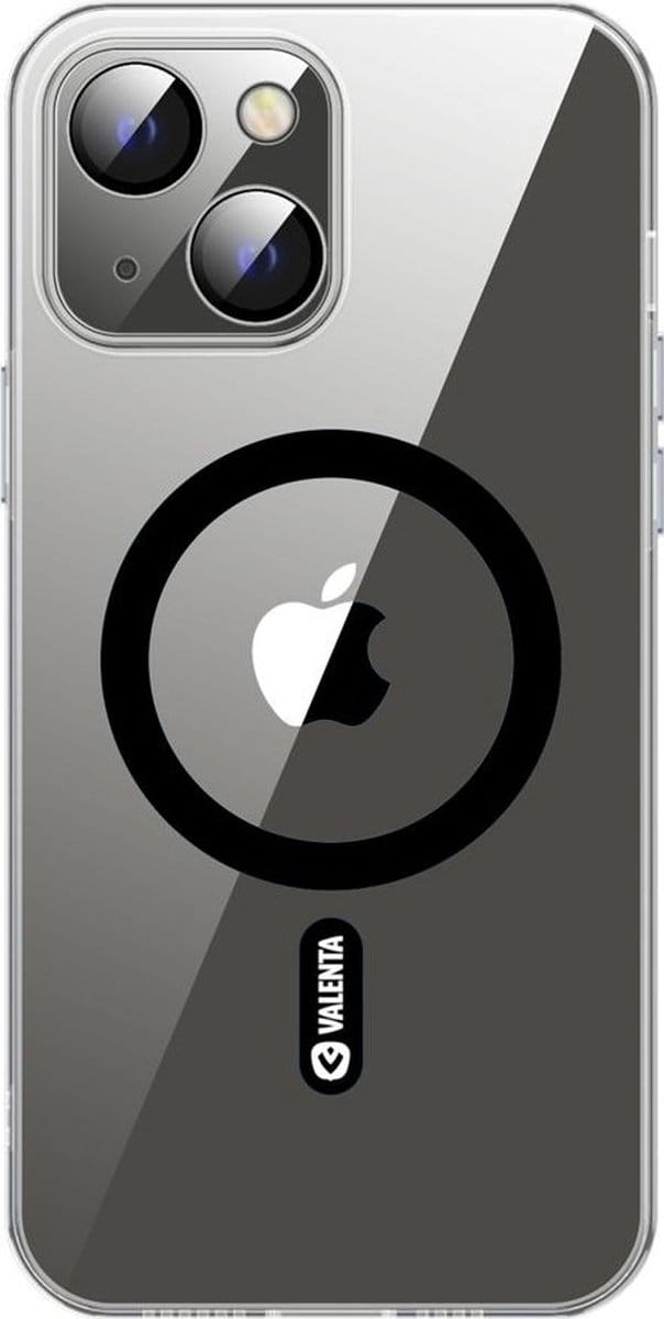 Valenta - Back Cover Glass - 9H - Camera bescherming - geschikt voor magnetische Apple accessoires - Transparant - iPhone 14 Plus