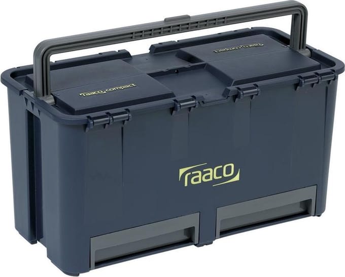Raaco Gereedschapskist Compact 27 met 6 inzetbakjes - 136587