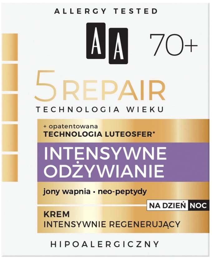 Aa - Technology Age 5Repair 70+ Intensive Regenerating Cream For Day And Night