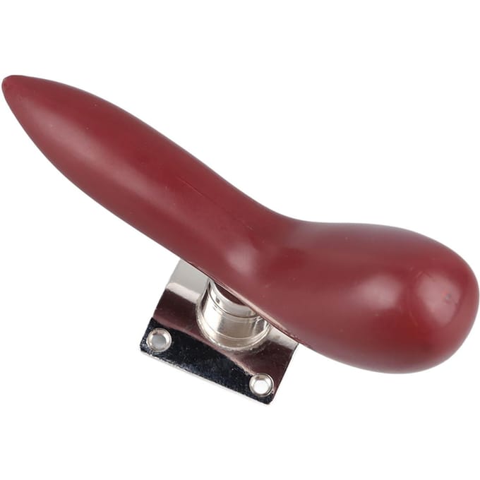 Fagot Handzadelhouder Plastic Duimsteun met Metalen Beugel Houtblaasinstrument Accessoire brown