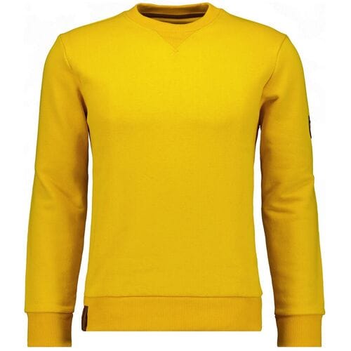 Ragman Trui Round Neck Uni Color Sweat Maisgeel / male