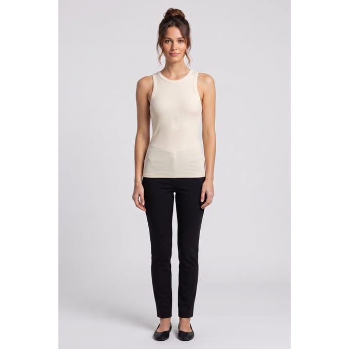 ARKET Levena Silk Tank White Größe: S | Unterhosen Outlet | Damen | Weiß
